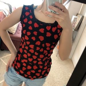 Cute heart top